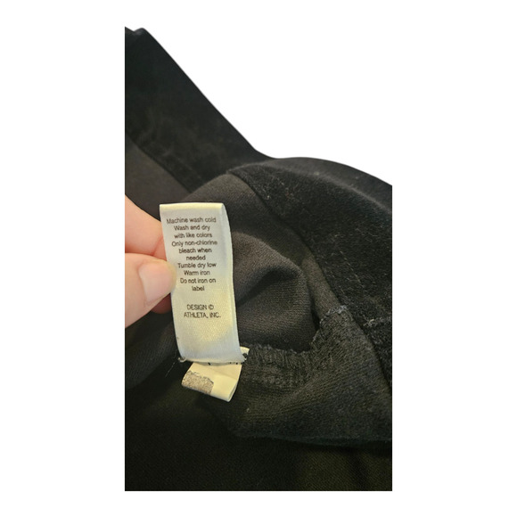 Athleta Medium Black Mini Skirt - Picture 5 of 9